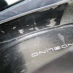 Bandolino Vintage 90s Navy Leather Heeled Loafers Photo 7