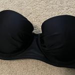 Aerie Black Bandeau Bikini Top NWT Photo 1