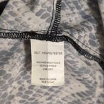 Amanda Uprichard Snakeskin Print Wrap Puffed Sleeves V-Neck Romper P (XS) / 0-2 Photo 8