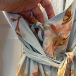 PLUM PRETTY SUGAR LIGHT BLUE FLORAL ROBE Photo 2