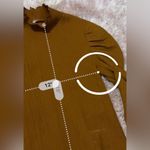 Free People Brown Crinkle Light Long Sleeve Women’s Top Size XS Small Photo 6