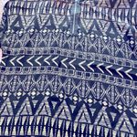 Pink Rose Black and White Geometric Patterned Top Photo 3