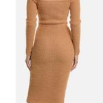 AFRM Cutout Sweater Dress Tan Photo 1