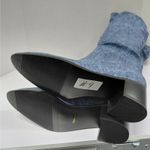 Womens Over The Knee Boots Size 9.5 Blue Denim Western Coastal Cowgirl Modatope Photo 6