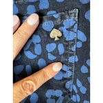 Kate Spade  Jeans Women 28 Blue Indigo Cheetah Print‎ Play Hooky Skinny Animal Photo 8