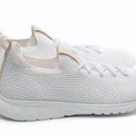 Nisolo NWB Women's Athleisure Eco-Knit Sneaker White Size 7 US Photo 0