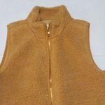 J.Crew Factory Teddy Bear Fleece Vest-Size XS-Full Zip-Pockets-Lined-Preppy-NEW Photo 2