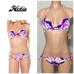 Hobie  Chevron print push-up bikini set. NWT Photo 1