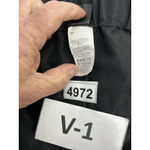 SheIn Womans  Curve Ruffle Embellished Pants 3 XL Black Front Zip/hook Belt Loops Photo 3