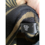 Lane Bryant  Sweater Midi Dress Zebra Stripe Long Sleeve Neutral Black 22/24 Fall Photo 5