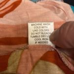 True Destinations | Tropical Floral Wide Leg Beach Pants Size XS Orange Photo 7