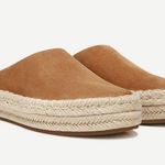 Vince NEW Ulla Slip On Espadrille Flats Tan Suede Size 7 Photo 0