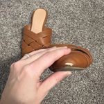 Old Navy  Brown Mules with Intricate Weave Photo 1
