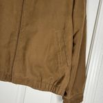 Cutter and Buck  Men’s Brown Faux Suede Full Zip Polyester Lined Outdoor Coat XL Photo 3