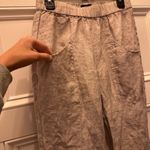 Quince  100% european linen tapered pants- S Photo 4