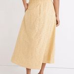 Madewell Eyelet Side-Button Midi Skirt in Dream-On Daisy Photo 2