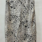 Forever 21 ‎ Leopard Print Satin Maxi Skirt Women's Size L Photo 0