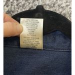 Blair  Womens Size 2XL Blue Jean Denim Embroidered Jacket Pearl Snap Pockets Boho Photo 4
