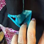 Volcom  Women's Black Blazer with Floral Lining XL Photo 7