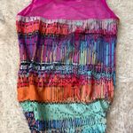 Plum Practicewear Mesh Gymnastics Leotard Adult Large Multiple Photo 1