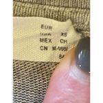 Mango ‎ MNG Solid Gray Drop Shoulder V Neck Oversized Top Size XS Photo 5