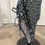 SheIn dark Navy ditzy floral one piece swimsuit Size L Photo 5