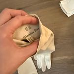 Christian Dior Vintage beige  leather evening gloves Photo 1