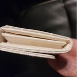 London Fog  Beige and White Wallet Photo 6