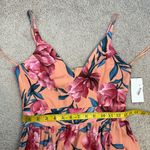 Dress the Population  Danae Floral Maxi Dress Gown Peach Multi S Photo 8