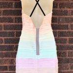 Revolve  Wink Tiz Pastel Silk Tiered Mini Dress Size Medium Photo 4