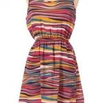 Red Camel open bar back colorful dress size medium Photo 0