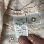 Saint Tropez West St. Tropez West 100 percent Linen Light Pink Sleeveless Embroidered Top Large Photo 3