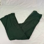 Aerie NWT Green Size L Flared High Waist Kick Flare Ribbed Pants Cropped Cotton Photo 10