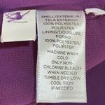 Loft Ann Taylor  Purple Paisley Long Sleeve Shift Dress Medium Fall Warm Colors Photo 8