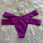 SKIMS Swim Knit Strappy Bikini Bottom Lollipop Size 3X Photo 3