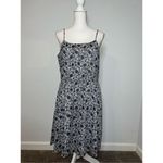Ann Taylor NEW! Women’s Blue Floral Spaghetti Strap Dress size LP Photo 1