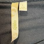 Comfy USA Tunic Top Women Large Black Long Sleeve Button Cuff High Low Lagenlook Photo 8