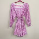 BUGGY NYC‎ Sisi Dress in Nettie Lavender Pinks Size XS Pink Photo 2