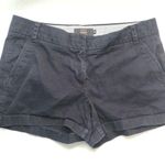 J.Crew Shorts Navy Blue Chino City Fit Shorts Sz 10 GUC Photo 0