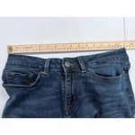 Lee  Modern Womens 8S Short Curvy Bootcut Jeans Blue Dark Wash Denim Y2K Stretch‎ Photo 5