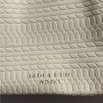 Bath & Body Works  Vegan Leather Textured Cream Mini Tote Photo 1