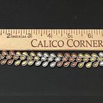 Lucky Brand Retired Tricolor Teardrop Link Bracelet 38.1g Photo 10