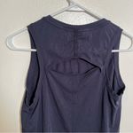 L.L. Bean Athletic Tank Top Navy Blue Cut Out Back XSP Size undefined Photo 6