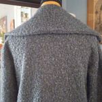 Stylus Charcoal Gray Boucle Teddy Midweight Zip Up Jacket Size XS Photo 6