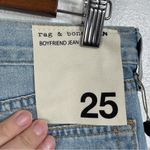 Rag and Bone  NWT Distressed Boyfriend Jeans Size 25 Photo 2
