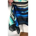 Investments  Womens Abstract Scoop Neck Long Sleeve Tunic Top Multicolor Size 2X Photo 4