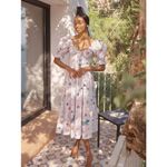 Hill House 💕💕 The Ophelia Midi Dress ~ Sea Creatures Lavender Medium Photo 5