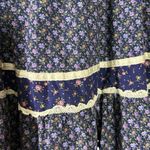 Gunne Sax Vintage 70s Tiered Floral Midi Maxi Prairie Skirt XS Bohemian Cottage Photo 4