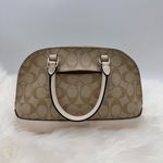 Coach Beige Signature Mini Sierra Satchel Photo 2
