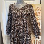 Wild Fable Women XS Flower Print Baby Doll Tiered Boho Flowy Dress. Photo 4